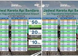 Jadwal Kereta Bandara Dari Stasiun Tugu Ke Yia